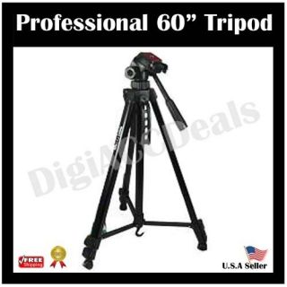  Professional Tripod for All Cameras and Camcorders 026127320333