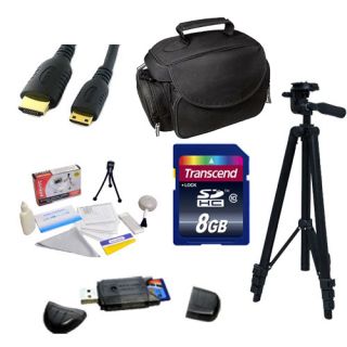   Package with Transcend 8GB Class 10 for Cameras and Camcorders