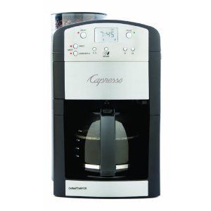 Capresso 464 05 Coffeeteam GS 10 Cup Digital Coffeemaker w Conical 