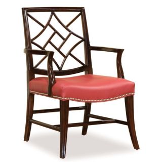  Fairfield Chair Lattice Carved Occasional Chair