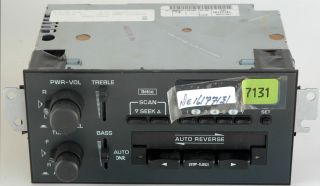   Chevy Cavalier in Dash Am FM Radio Cassette Player Auto Reverse