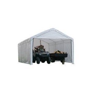 ShelterLogic 12X20 Shed Canopy Sidewall Kit Carport Port Cover Garage 