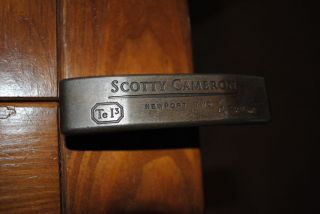 Scotty Cameron Newport Two TEL2 Sole Stamp RARE