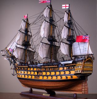 HMS Victory Wood Model SHIP 34 Display Sailing Boat