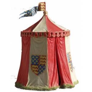 JG Miniatures Diorama Medieval Campaign Tent N22A