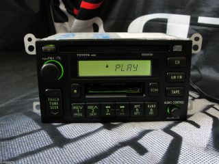 1999 Toyota Solara CD Cassette Car Stereo Radio 86120 AA020