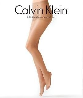 Calvin Klein Hosiery Infinite Sheer Control Top Pantyhose Style 705N 
