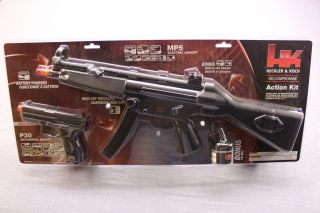   Koch Airsoft Electric Metal MP5 Auto Machine Gun P30 Pistol New