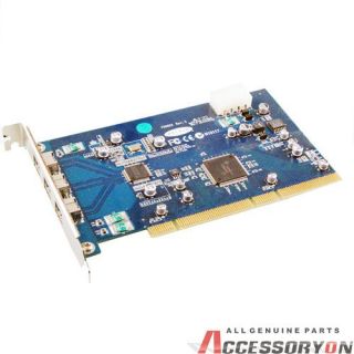 Belkin F5U623 Firewire 800 1394a 1394B 3 Ports PCI Card