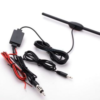  Car TV Booster FM Radio Windshield Digital TV Antenna for The Cable 