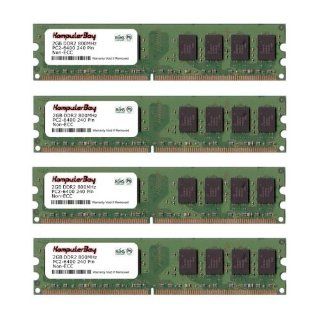 Komputerbay 8GB ( 4 x 2GB ) DDR2 DIMM (240 PIN) AM2 800Mhz PC2 6400 