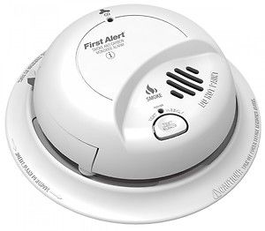   Hardwired 120 Volt Smoke and Carbon Monoxide Detector Alarm