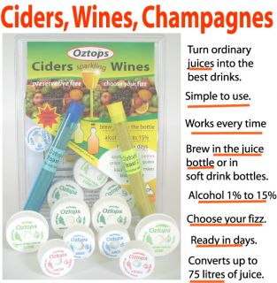   brew ciders and sparkling wines direct from juice alcohol 1 %
