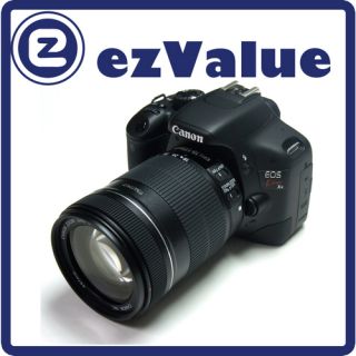 Ezvalue Canon 550D Kiss x4 Rebel T2i DSLR Camera 18 135mm Len Kit 4GB 