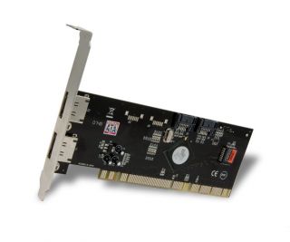 Server Class 64 Bit PCI x SATA eSATA Card Software RAID