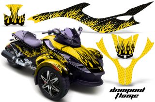 AMR Decal Kit Stickers Can Am BRP Canam Spyder Parts DF