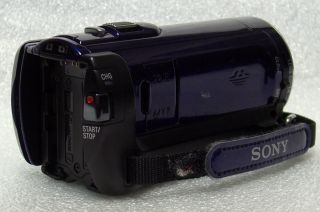   HDR CX110 Digital MS HDV Full HD Camcorder Blue as Is Broken