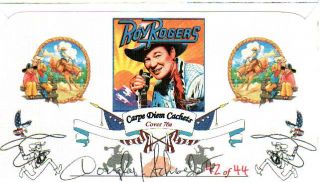  Cowboys of The Silver Screen Roy Rogers Cacheted Front and Back