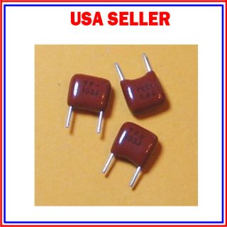   50 volts dc 2 lead spacing you are buying a package of 15 capacitors