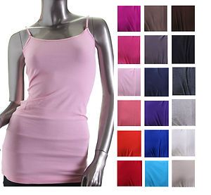   Straps Stretch Tank Top Camis Basic Layering Camisole s 3XL