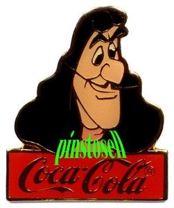 Captain Hook from Peter Pan ★ 15th Anniversary Coca Cola ★ Le 