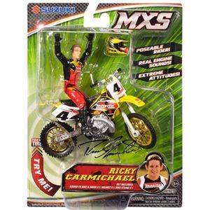 Ricky Carmichael MXS Dirt Bike Toys