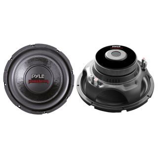 Pyle Car Stereo PLPW10D New 10 1000 Watts Dual 4 Ohm Black Subwoofer 