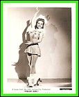 1944 Ziegfeld Follies Starlet Pin Up Photograph Vintage