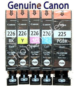 Pack Canon Genuine Ink Set PGI 225 CLI 226 Canon Cartridges