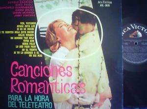 Nico Fidenco OA Canciones Romanticas Teleteatro ARG LP