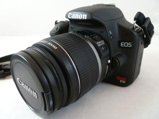 your bidding on canon eos rebel t1i 15 1mp digital slr camera lens 