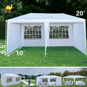 Wedding Party Tent 10x20 Gazebo BBQ Canopy Easy Assemble Pavilion 