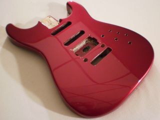 1988 Jackson Charvel Model 4M 4 Candy Apple Red Body Project HSS 