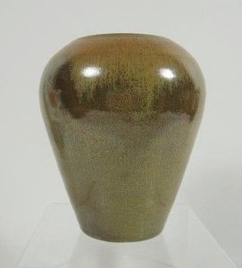 Vintage Rutile North Carolina Art Pottery AR Cole Vase