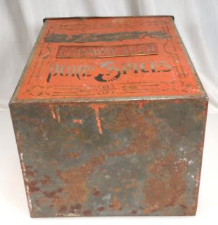 Antique General Store Tin Spice Bin Caraway Seed