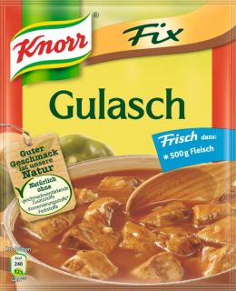 Knorr Gulasch Fix 5x2oz Fix for Goulash Sauce 5 Pack Imported from 