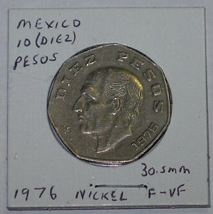   1989 Mexico 100 Peso Coin Copper Nickel V Carranza 26 5 Mm