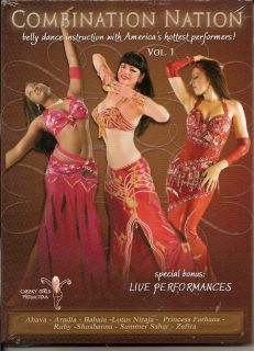 Learn Bellydancing Combination Nation 1 Steps New DVD
