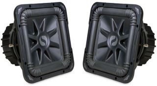kicker car stereo audio subwoofer system 2 s15l5 new