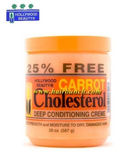 Hollywood Beauty Carrot Cholesterol Deep Conditioning Creme 20oz