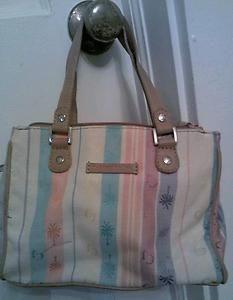 Caribbean Joe Small, Canvas, Multi Color Pocketbook in Excellent Used 