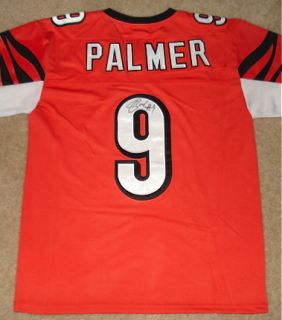 Carson Palmer Autographed Jersey Bengals w Proof