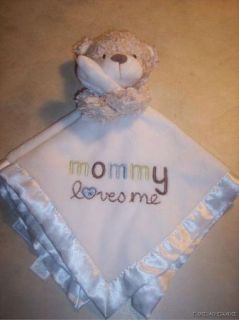 Carters Mommy Loves Me Bear Lovey Security Blanket