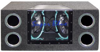 Pyramid Car Stereo BNPS122 New Dual 12 1200W Bandpass Speaker System 