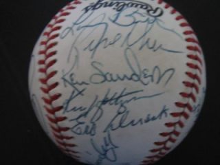 MLB Greats Signed Oldtimers Ball w Chas Comiskey Harmon Killebrew 