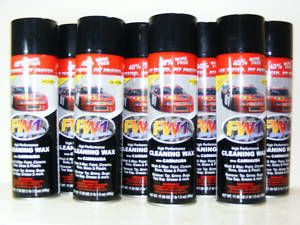 Cans FW1 Detail Cleaner Waterless Wax with Carnauba