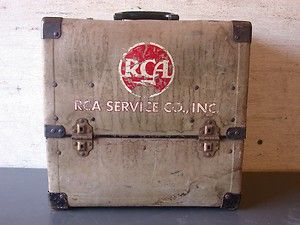   Vintage RCA Repair Mans Tube Service Man Carrying Case
