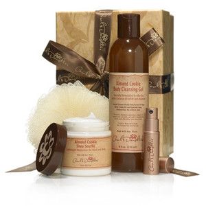 Carols Daughter Almond Cookie Moment Gift Set Body Cleansing Shea 