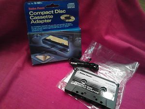 Radio Shack Car Cassette Deck Adapter Use To Play CD Players