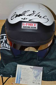 CARROLL SHELBY AUTOGRAPHED RACING HELMET VERY RARE ONE OF LAST 